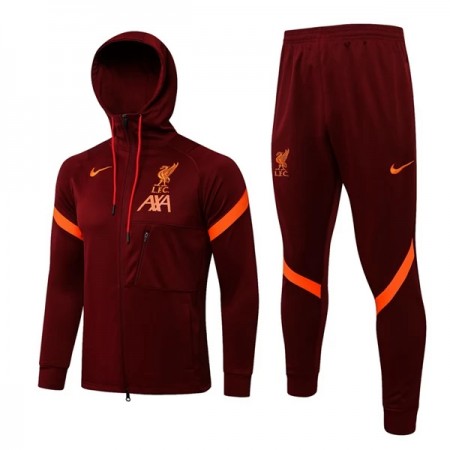 Liverpool Chaqueta De Entrenamiento Con Capucha 2022/23 Roja - Hombre